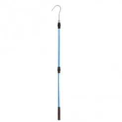 GAFFE TÉLESCOPIQUE ALUMINIUM BLEUE 120CM