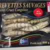 GAMBAS CRUES SAUVAGES 13/15 P 800G CABESTO