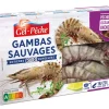 GAMBAS CRUES SAUVAGES 16/20 PIECES 400 GR