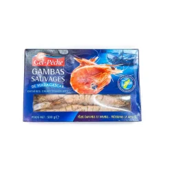 GAMBAS CRUES SAUVAGES MADAGASCAR 10/15 P 500G