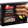 GAMBAS GEANTES CRUES SAUVAGES 3/5 P 500G GEL PECHE