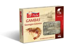 GAMBAS SAUVAGES 7/10 PIECES 500GR