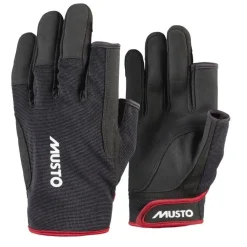 GANTS DOIGTS FERMES ESS SAILING LF 2.0 BLACK MUSTO