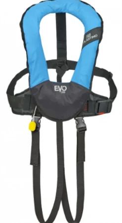 Gilet Automatique Pro Sensor EVO 165 Noir Plastimo- Double Sous cutale - Avec Harnais