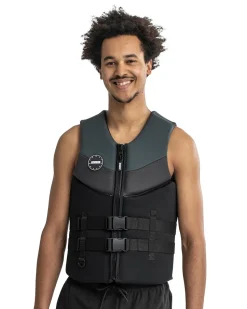 Gilet d'aide à la flottabilité néoprène graphite homme gris 50N JOBE