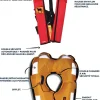 GILET GONFLABLE AUTOMATIQUE CATALAN 170 NEWTONS - Lalizas - Exclusivité Cabesto