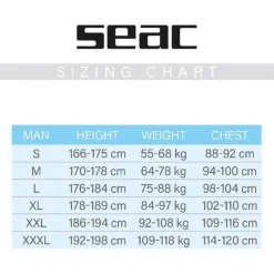 GILET sous combinaison de plongée homme SEAC SUB