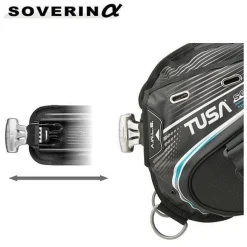 Gilet stabilisateur de plongée sous-marine SOVERIN ALPHA TUSA