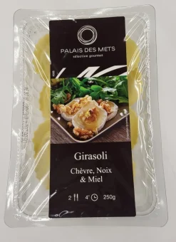 GIRASOLI FRAIS AU FROMAGE DE CHÈVRE. À LA NOIX ET AU MIEL 250G PALAIS DES METS