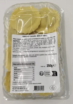 GIRASOLI FRAIS AU FROMAGE DE CHÈVRE. À LA NOIX ET AU MIEL 250G PALAIS DES METS