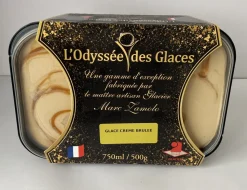GLACE ARTISANALE CRÈME BRULEE 750ML