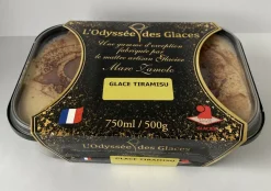 GLACE ARTISANALE TIRAMISU 750ML ODYSSEES DES GLACES