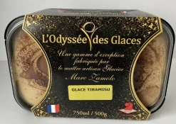 GLACE ARTISANALE TIRAMISU 750ML ODYSSEES DES GLACES