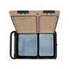GLACIERE a compression double zone 45L avec roues