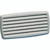 GRILLE AERATION BLANC 20X10CM - NAVEO