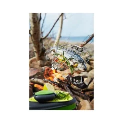 Grille de BBQ nomade en inox GRANDPA?S FIREGRILL LIGHT MY FIRE