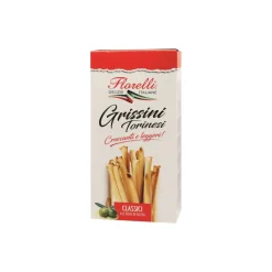 GRISSINI TORINESI HUILE OLIVE 250G FLORELLI