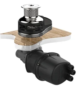 GUINDEAU VX2 - 24V - 1000 W - Ø 8 OU 10 MM - AVEC OU SANS POUPÉE - LEWMAR