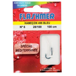HAMEÇONS MONTÉS FLASHMER SPÉCIAL MÉDITERRANÉE