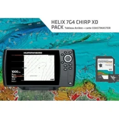 Helix 7g4 Version Xd (grande Profondeur) - Combiné Sondeur/gps - Humminbird