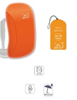 HOUSSE SAC ELEMENTERRE Prohos 35/50 Litres orange