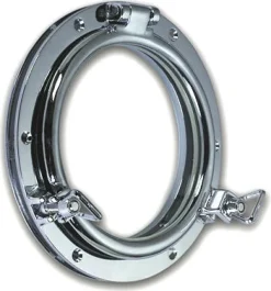 Hublot rond laiton chromé 180 mm