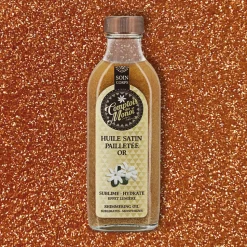 HUILE SATIN PAILLETÉE OR ? FLACON 100ML