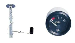 Jauge carburant avec flotteur avec MENTION FUEL diametre 52mm