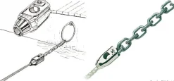 Jonction inox bateau chaîne-cordage - OSCULATI