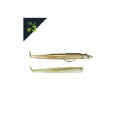 Kit Leurre Souple armé+ corps BLACK EEL FIIISH Offshore 110
