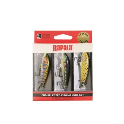 KIT TRUITE RAPALA 3 LEURRES COUNTDOWN 5CM