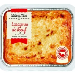 LASAGNE A LA VIANDE DE BOEUF 900G