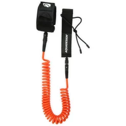 LEASH PADDLE SUP COIL 10' AQUADESIGN