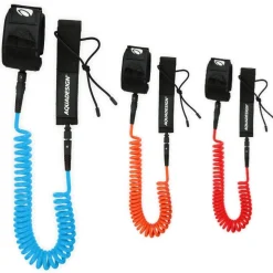 LEASH PADDLE SUP COIL 10' AQUADESIGN