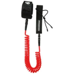 LEASH PADDLE SUP COIL 10' AQUADESIGN