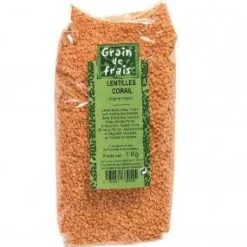 LENTILLE CORAIL 1KG GRAIN DE FRAIS