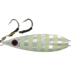 LEURRE POWERLINE JIG OWASE 90G ZEBRA GLOW
