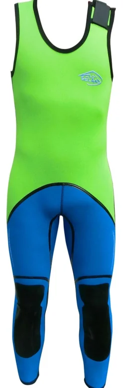 LONG JOHN BITET VD - VERT/BLEU - SELAND