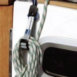 LOT DE DEUX SANGLES D'ATTACHE POUR CORDAGE ET DRISSES - BLUE PERFORMANCE