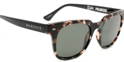 Lunettes de soleil CLARK Milky Brown Tort & Black Polarisé MUNDAKA OPTIC