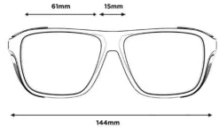 Lunettes de soleil PATHFINDER Black Matte Phantom Black Gun Photochromic