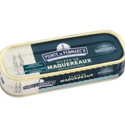 MAQUEREAUX FILETS AU NATUREL 176g