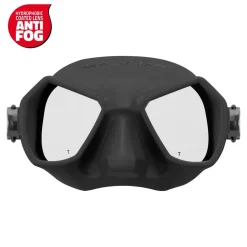 Masque de chasse sous-marine HATHOR anti-buée noir SALVIMAR