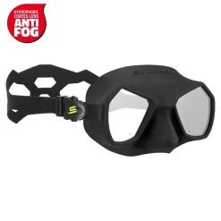 Masque de chasse sous-marine HATHOR anti-buée noir SALVIMAR