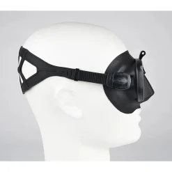Masque de chasse sous-marine MARTIAN noir avec support caméra C4