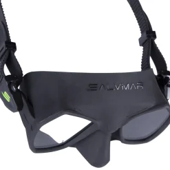 Masque de chasse sous-marine HATHOR (ou à raison) noir SALVIMAR