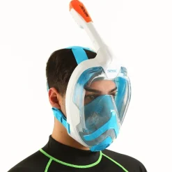 Masque facial intégral MAGICA bleu SEAC SUB