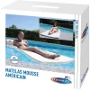 MATELAS MOUSSE AMERICAIN BLANC