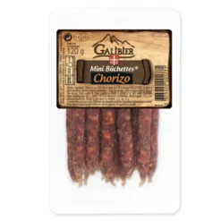 MINIS SAUCISSONS CHORIZO 120G