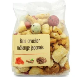 MÉLANGE JAPONAIS RICE CRACKER 120G